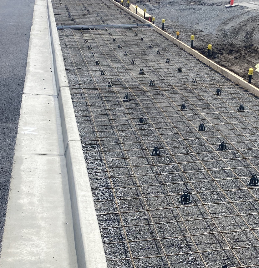 Concrete solutions provided by Butterworth Kerb and Channel, specialised division of Stabilised Pavements of Australia Pty Ltd.